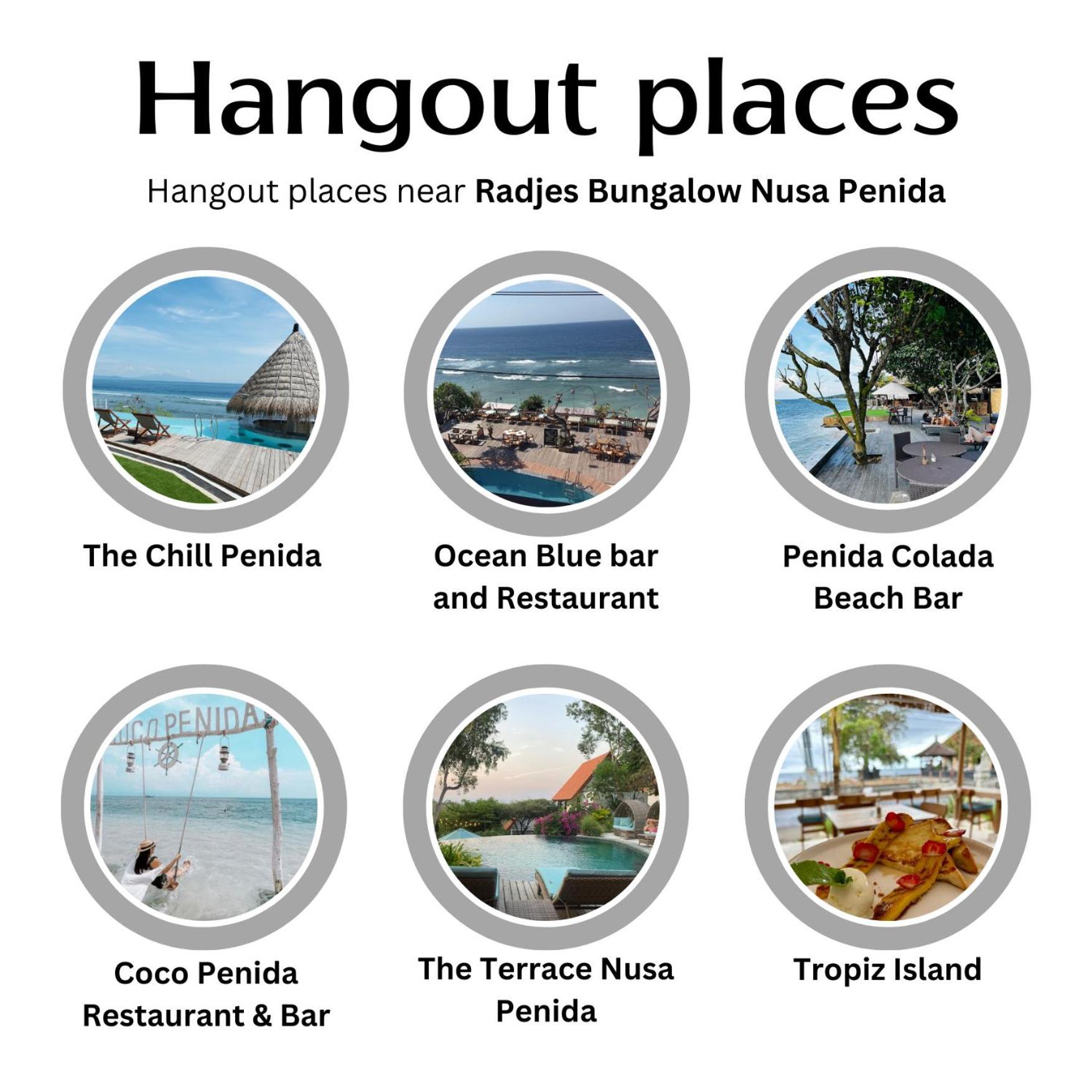 Radjes Bungalow Nusa Penida Sakti Экстерьер фото